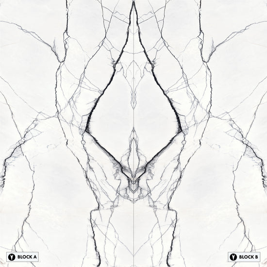 Marmi Marble Breach White Bookmatched (Matte)