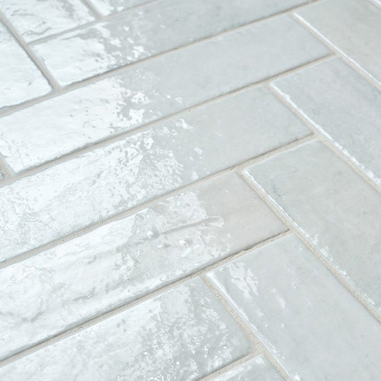 Marlborough Parquet Cotton White Gloss Finish