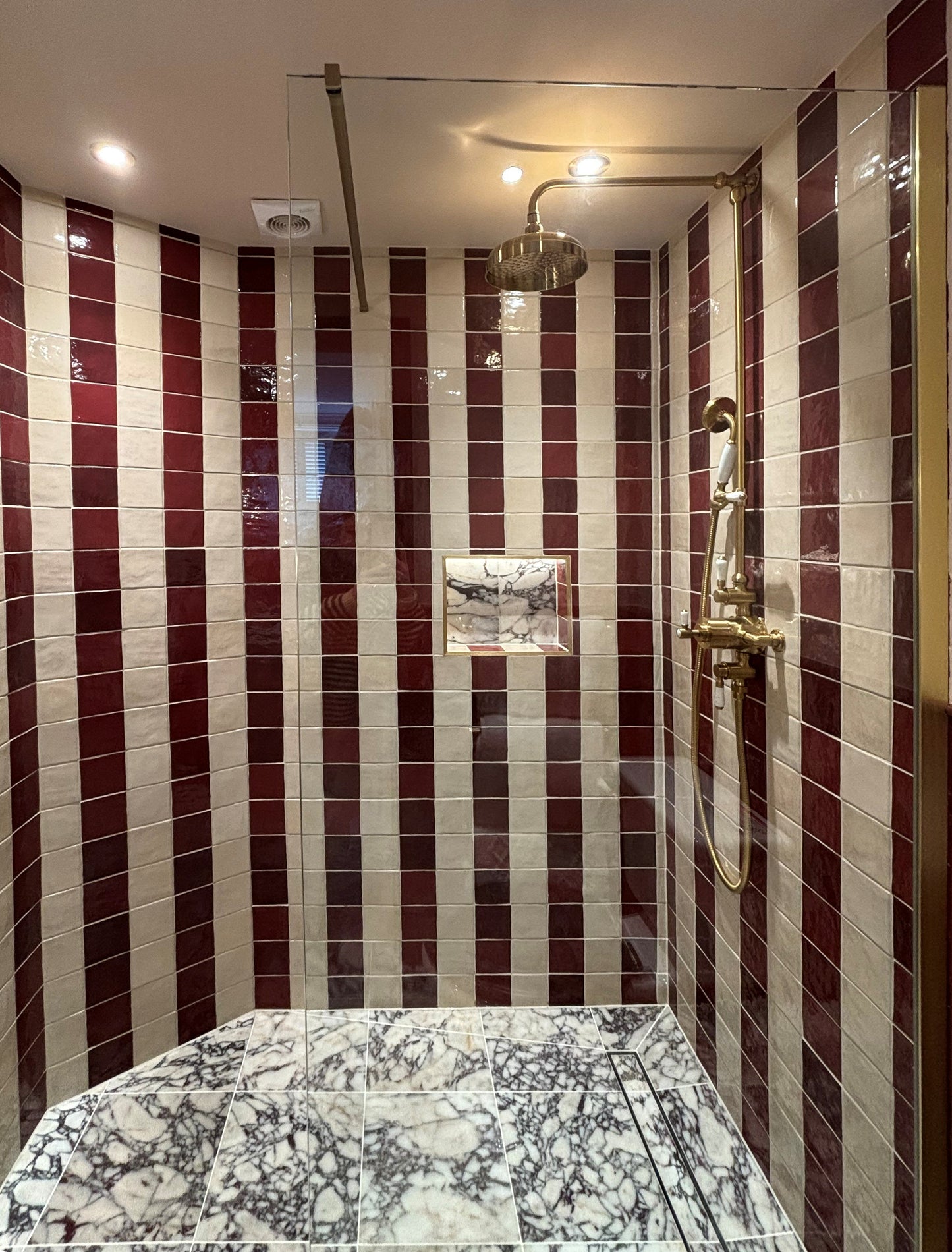 Calacatta Viola Marble Honed Square