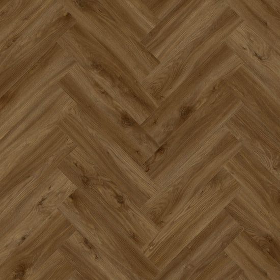 Hazel Oak Herringbone LVT