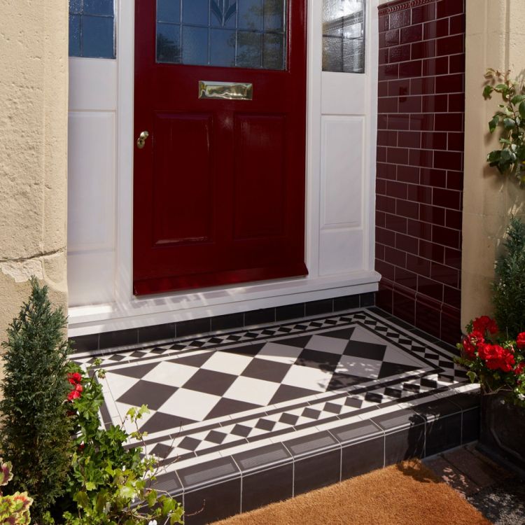 Oxford 151mm - Black & Dover White