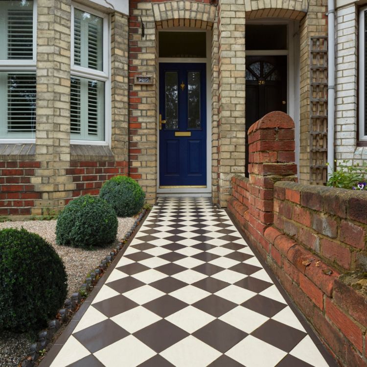Oxford 151mm - Black & Dover White