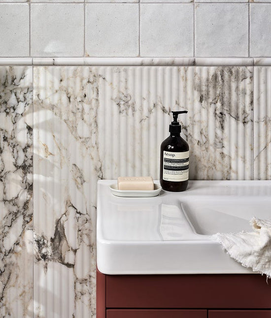 Palm Springs Porcelain Italiana Fluted