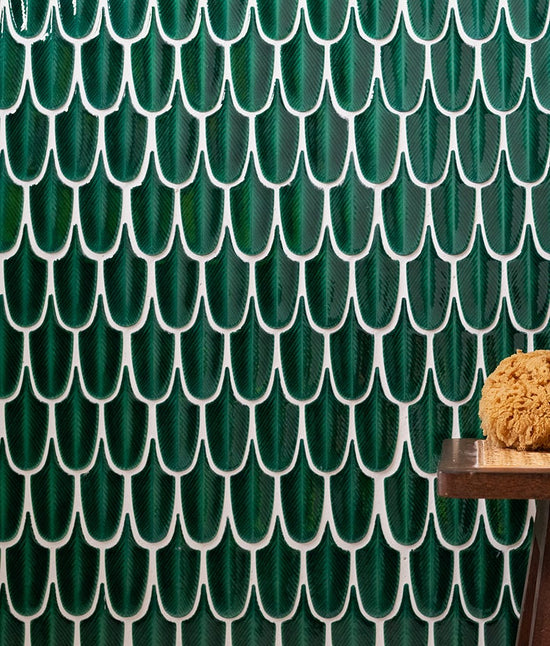 Preen Porcelain Mosaic Emerald