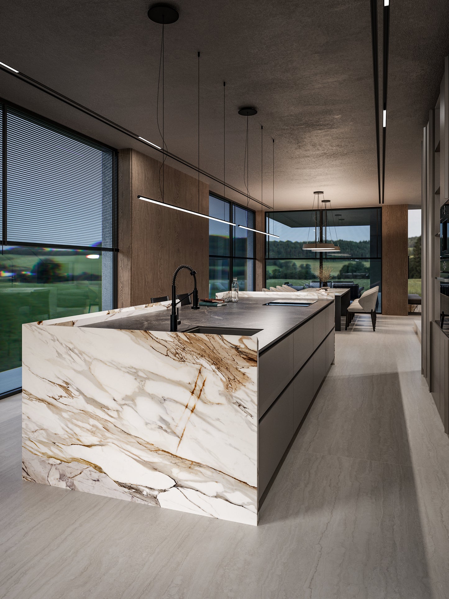 Pietre White Vein Cut (Full Lappato)