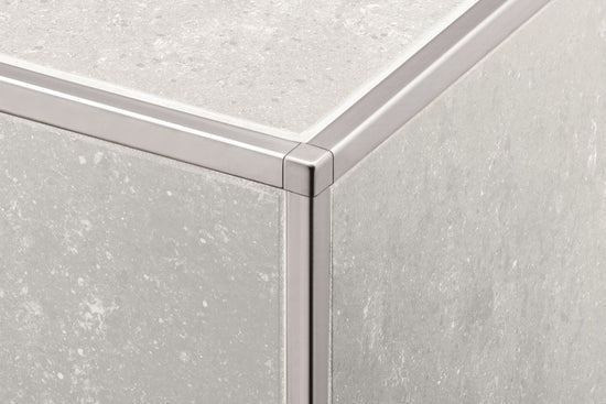 Schluter Quadec Q - Solid Internal/External Corner Stainless Steel