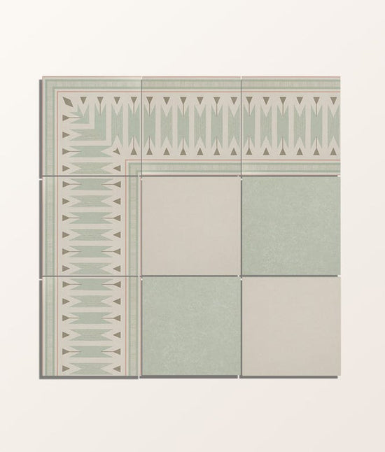 Aventuras Porcelain Olive Field Tile 