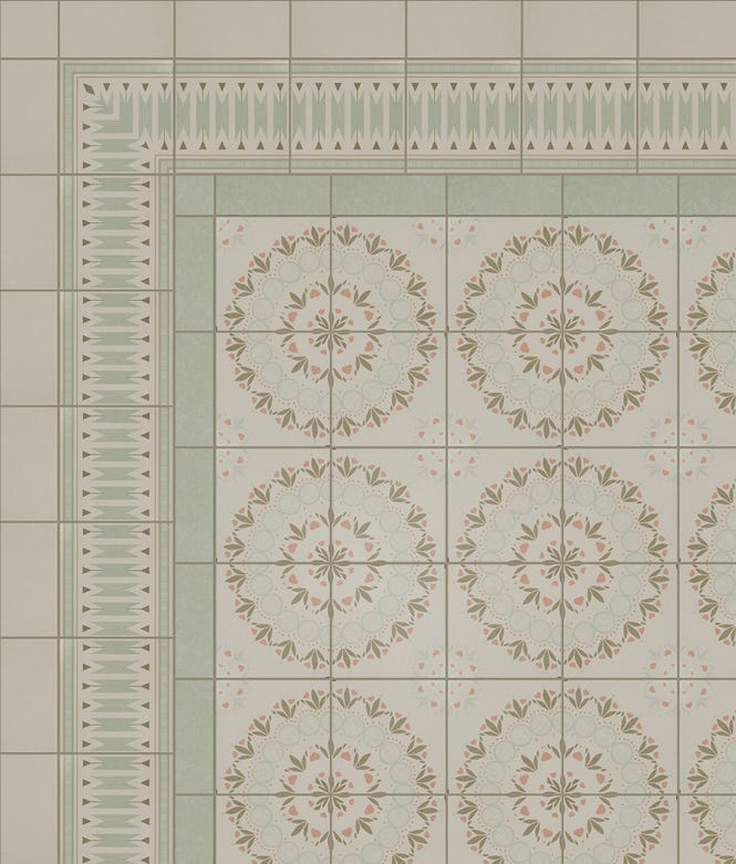 Aventuras Porcelain Olive Field Tile 