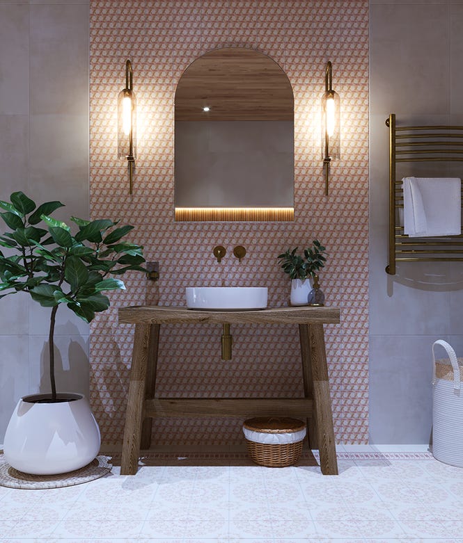 Aventuras Porcelain Malla Terracotta 
