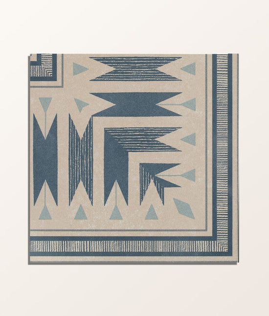 Aventuras Porcelain Ziggy Corner Blue 