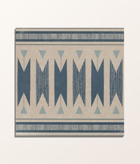 Aventuras Ziggy Border Blue Finish