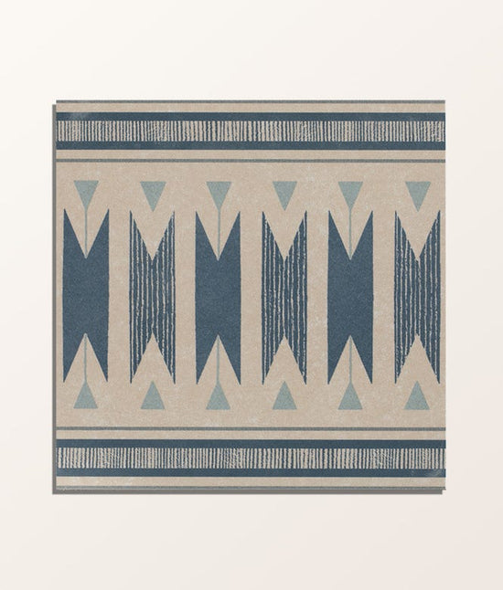 Aventuras Porcelain Ziggy Border Blue 
