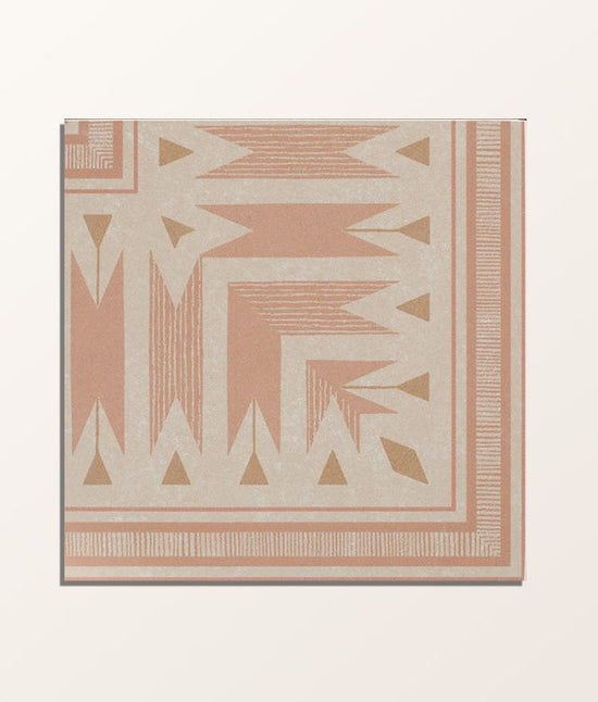 Aventuras Porcelain Ziggy Corner Terracotta