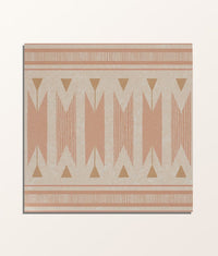 Aventuras Ziggy Border Terracotta Finish
