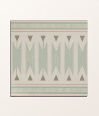 Aventuras Ziggy Border Olive Finish