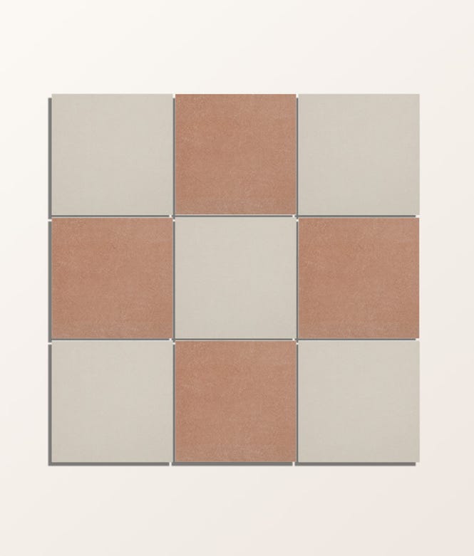 Aventuras Porcelain Ecru Field Tile 