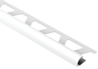Schluter Rondec RO - BW - Brilliant White RAL 9003 Powder Coated Aluminium