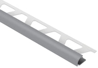Schluter Rondec RO - GM - Grey Metal RAL 9006 Powder Coated Aluminium