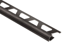 Schluter Rondec RO - AGSB - Brushed Graphite Anodised Aluminium