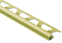 Schluter Rondec RO - AM - Satin Brass Anodised Aluminium