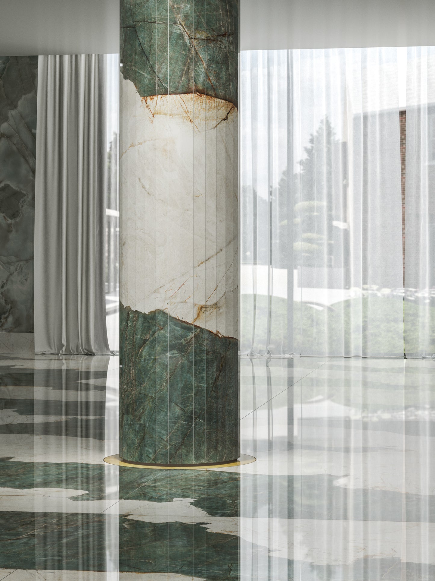 Marmi Heritage Aqua (Matte)