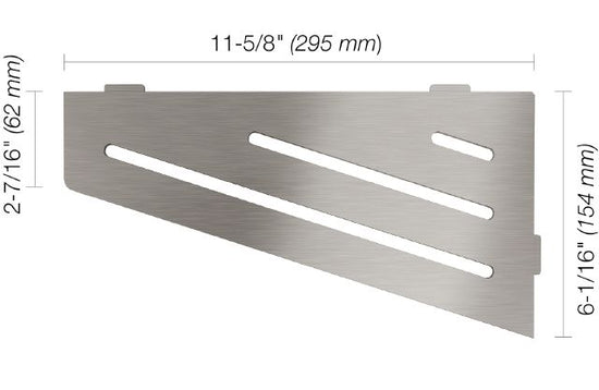 Schluter Shelf E S3 Wave Design