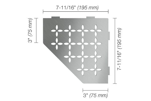 Schluter Shelf E S2 Floral Design