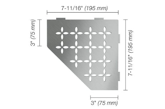 Schluter Shelf E S2 Floral Design