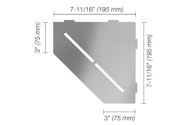 Schluter Shelf E S2 Pure Design