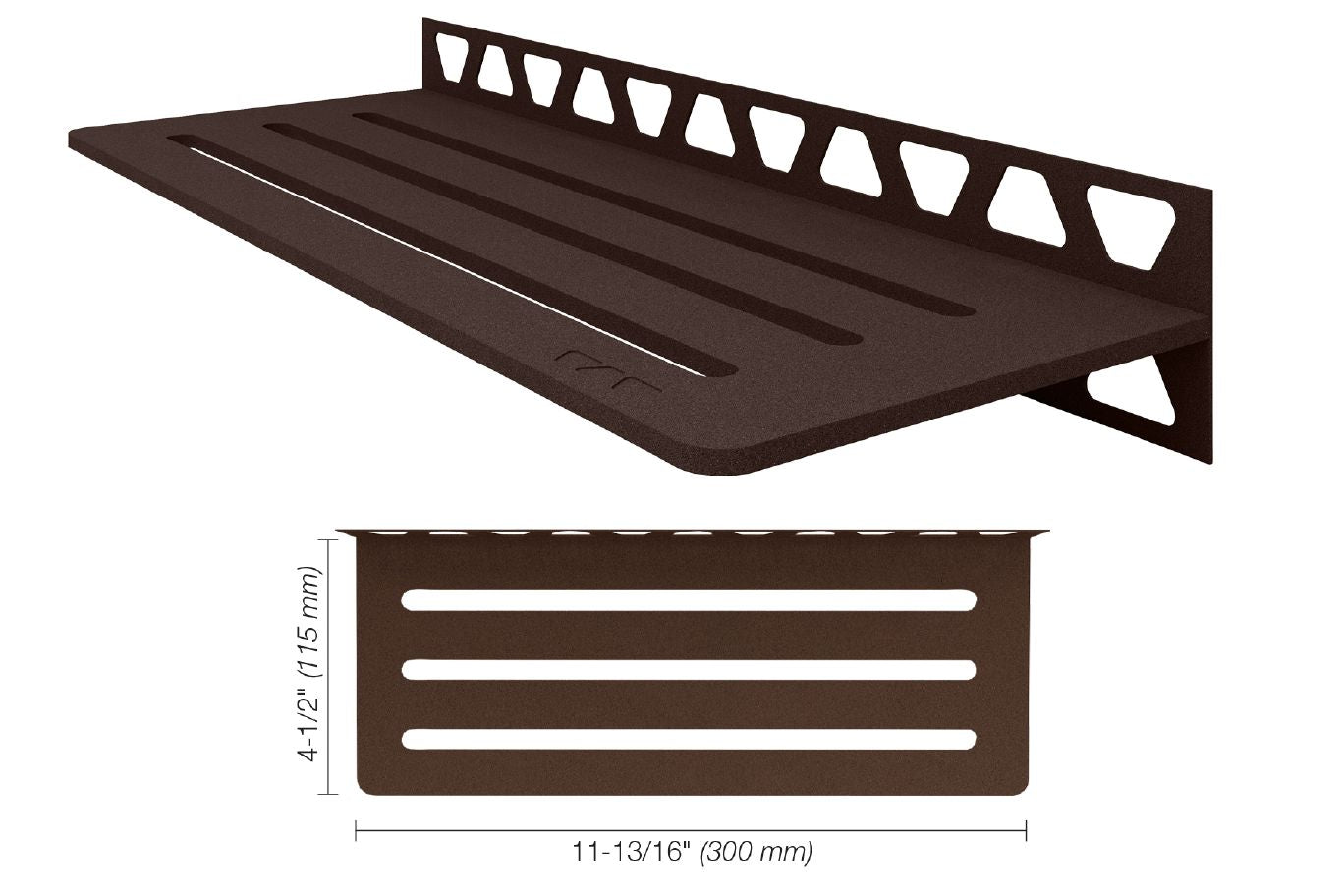 Schluter Shelf W S1 Wave Design