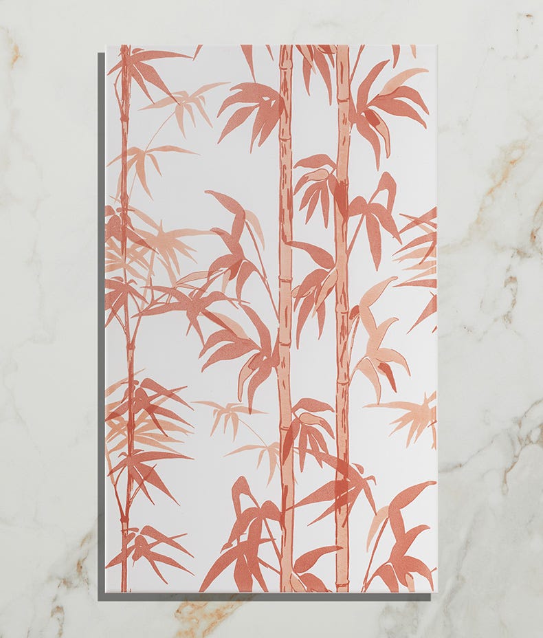 Silk Screen Ceramic Lantau Bamboo Incardine 
