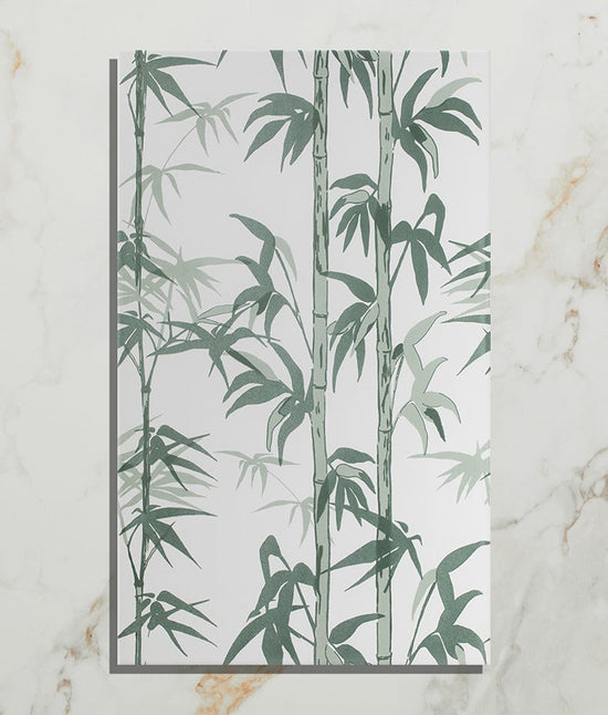 Silk Screen Ceramic Lantau Bamboo Smoke Green 
