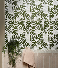 Silk Screen Fernery Satin Finish
