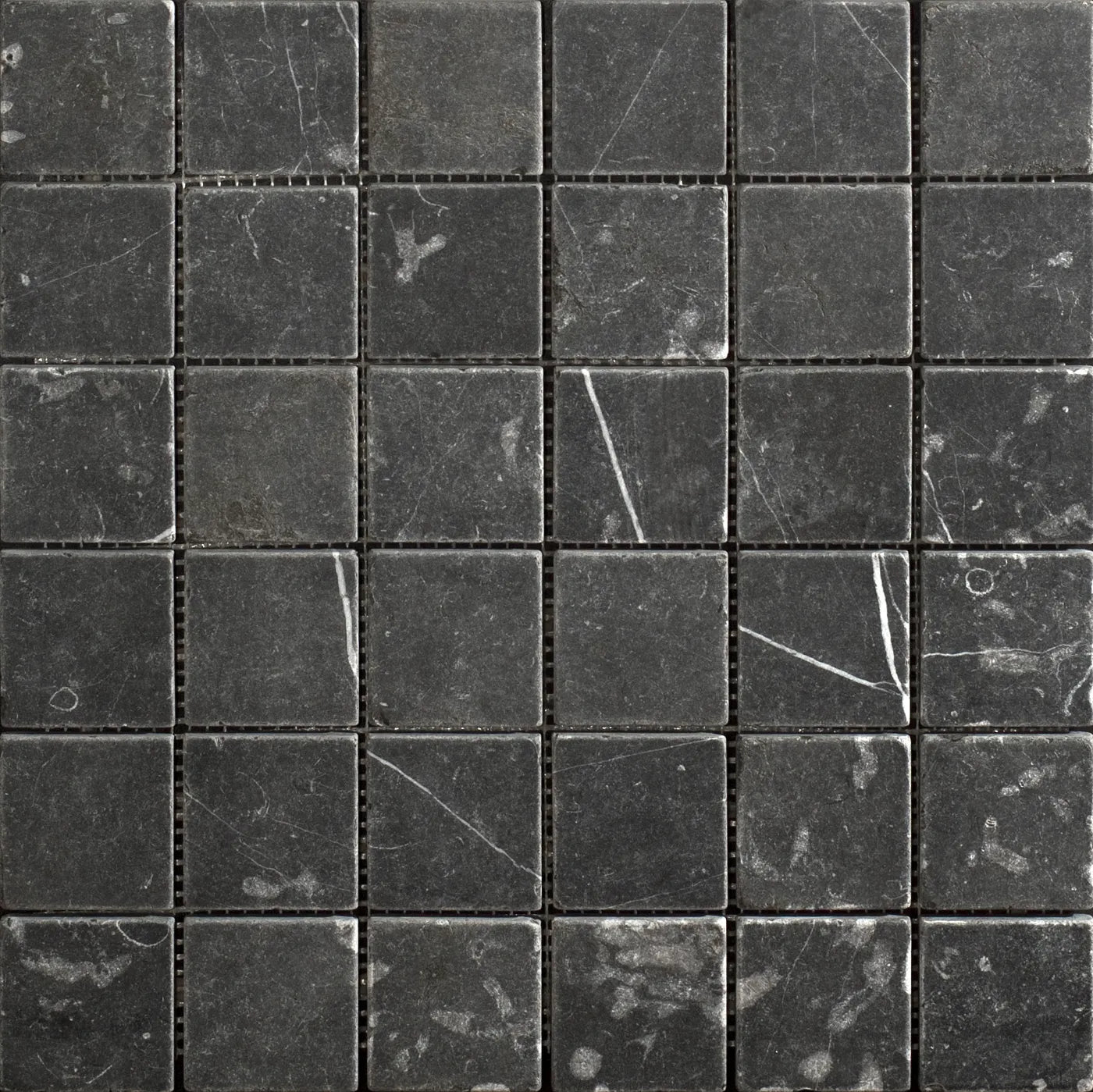 Taurus Nero Tumbled Mosaic