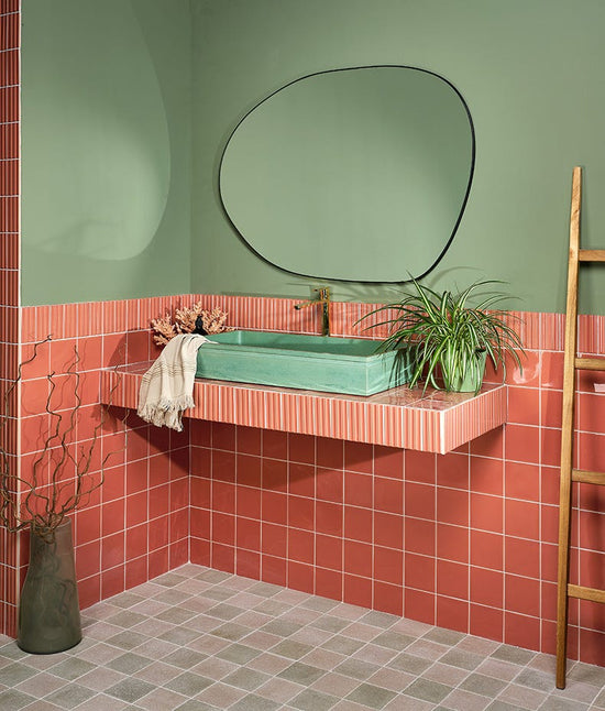 Tunstall Ceramic Brick Coral