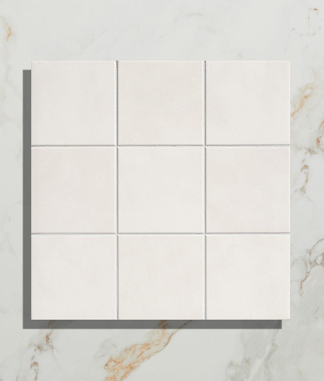 Victorian Style™ Porcelain Cotton White Field