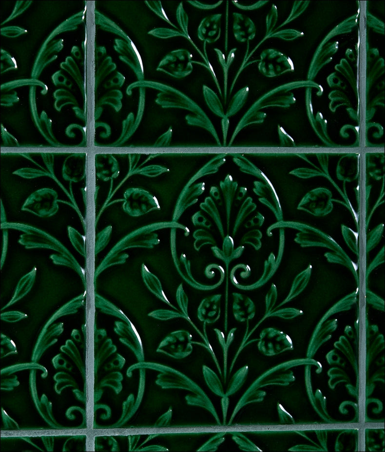 victorian-style-wall-hampton-court-vines-olive-green-gloss-finish