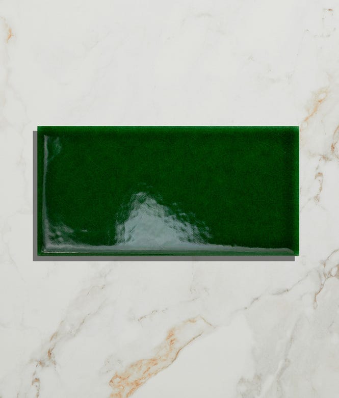 Victorian Style Wall Olive Green Metro Glaze Crackle Glaze Finish