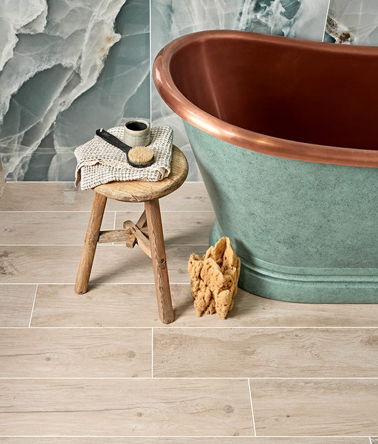 Carpenter Porcelain Limewashed