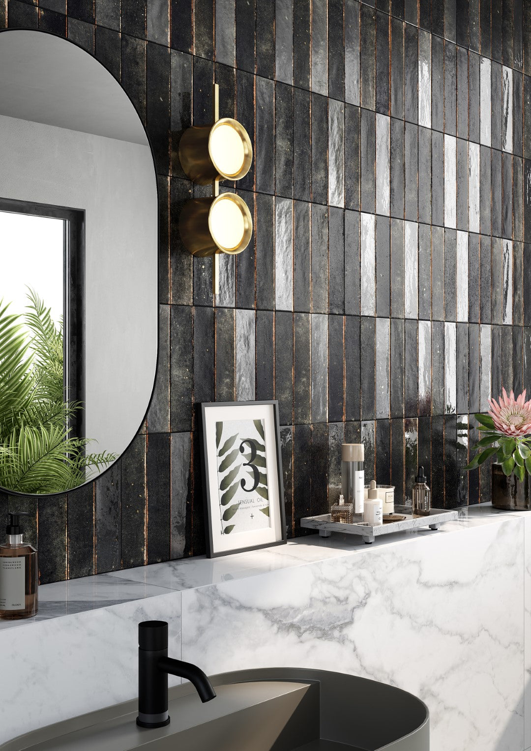 Harlem Brick Black (Room Lot)