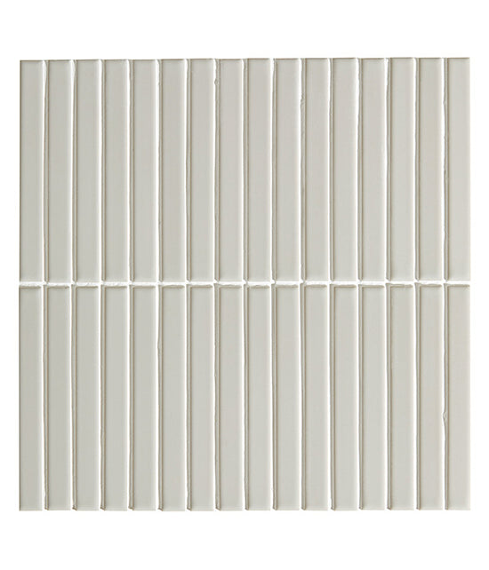 Candy Cane Porcelain Mosaic Vanilla