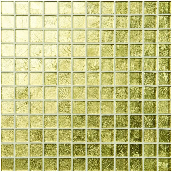 Bullion Gold Rush Glass Mosaic