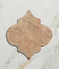 Marlborough Terracotta Arabesque Handmade Finish
