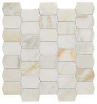 Palazzo Oro Marble Picket Mosaic Honed Finish