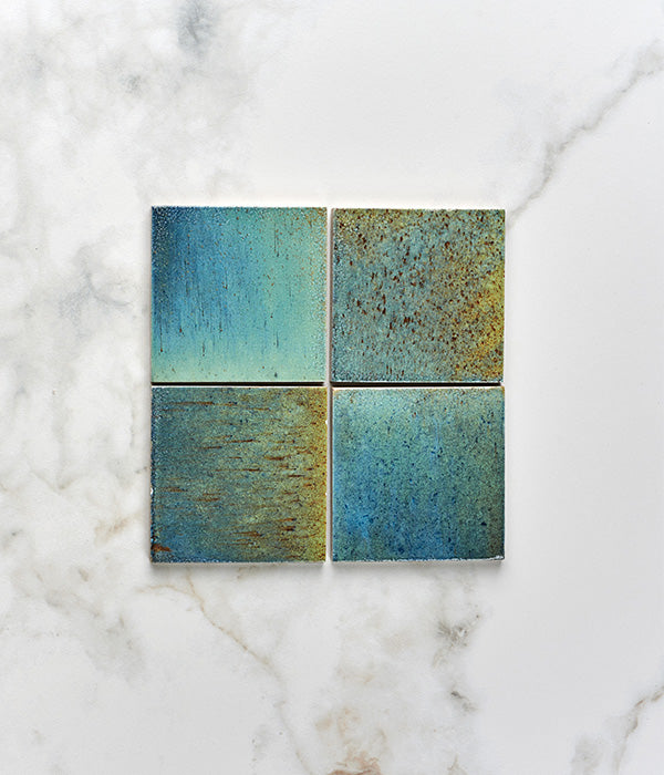 Pottery Porcelain Ocean Blue