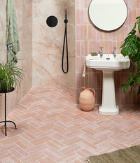 Reformed Stone Salmon Pink Tumbled Finish