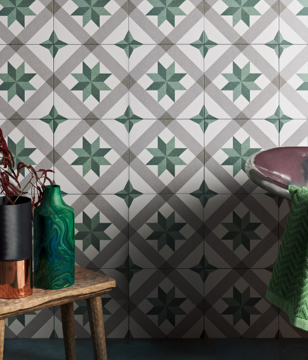 Moroccan Impressions Porcelain Joya Green