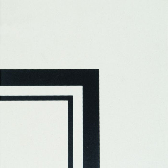 Cavendish Internal Corner Black on Dover White