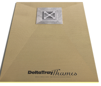Delta Tray Thames Offset Drain for Square Grate (22-27mm)