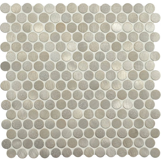 Pallene Gold Mixed Finish Penny Round